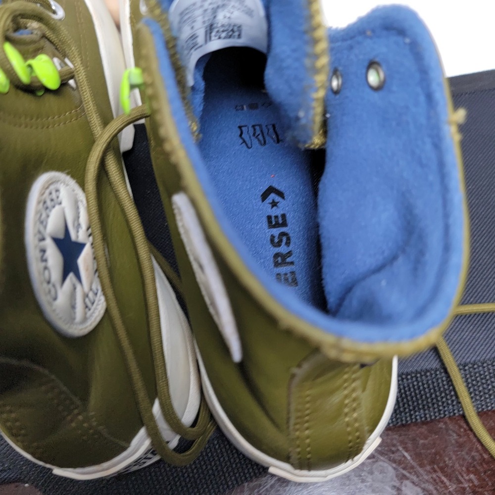 Converse Chuck Taylor All Star Lugged Hi Gore-Tex Womens Size 7 Green (Read) - Picture 10 of 10